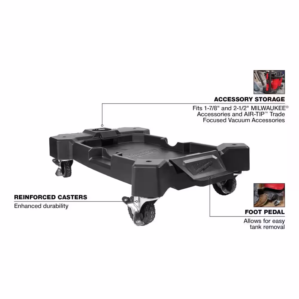 Milwaukee M18 Wet/Dry Shop Vacuum Cart