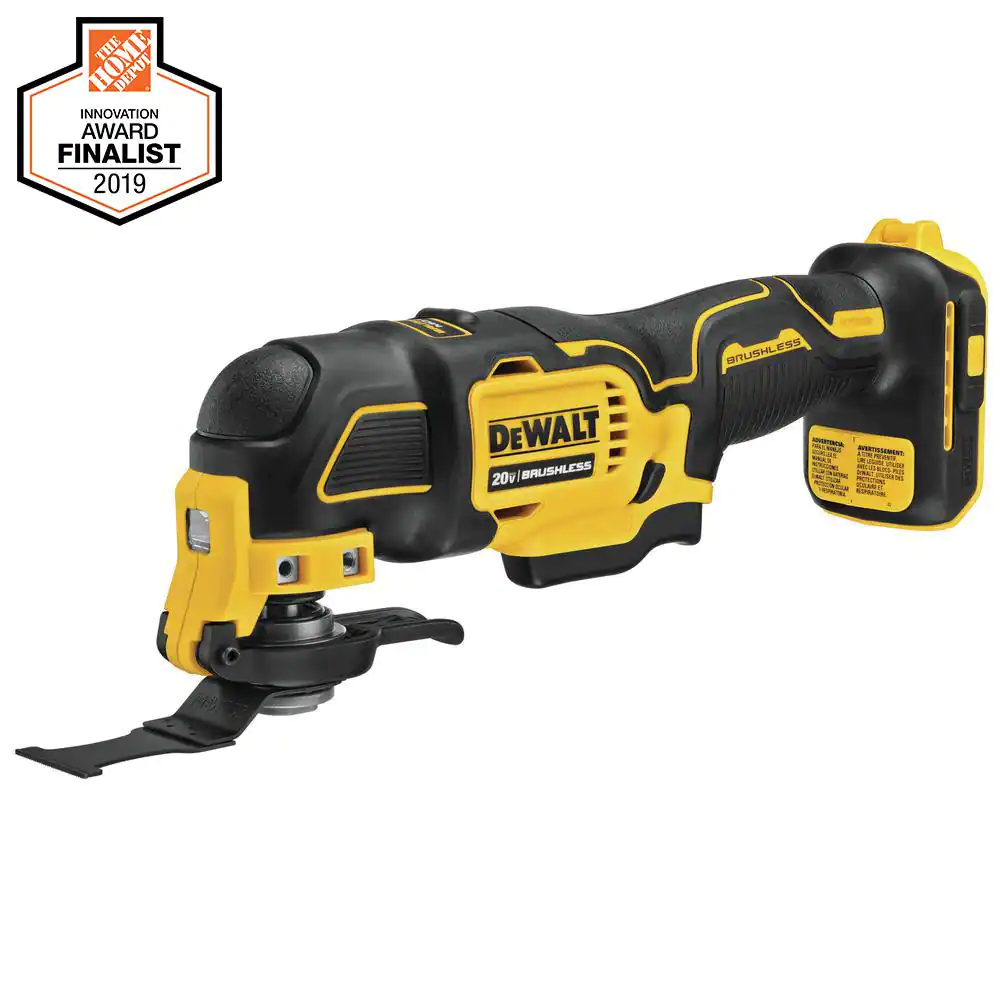 DEWALT ATOMIC 20V MAX Lithium-Ion Cordless Oscillating Tool Kit with 4.0Ah Battery, Charger and Kit Bag