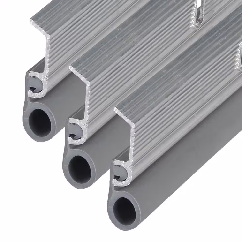 M-D Building Products 7/8 in. x 84 in. Aluminum Door Jamb Top and Side Weatherstripping Set