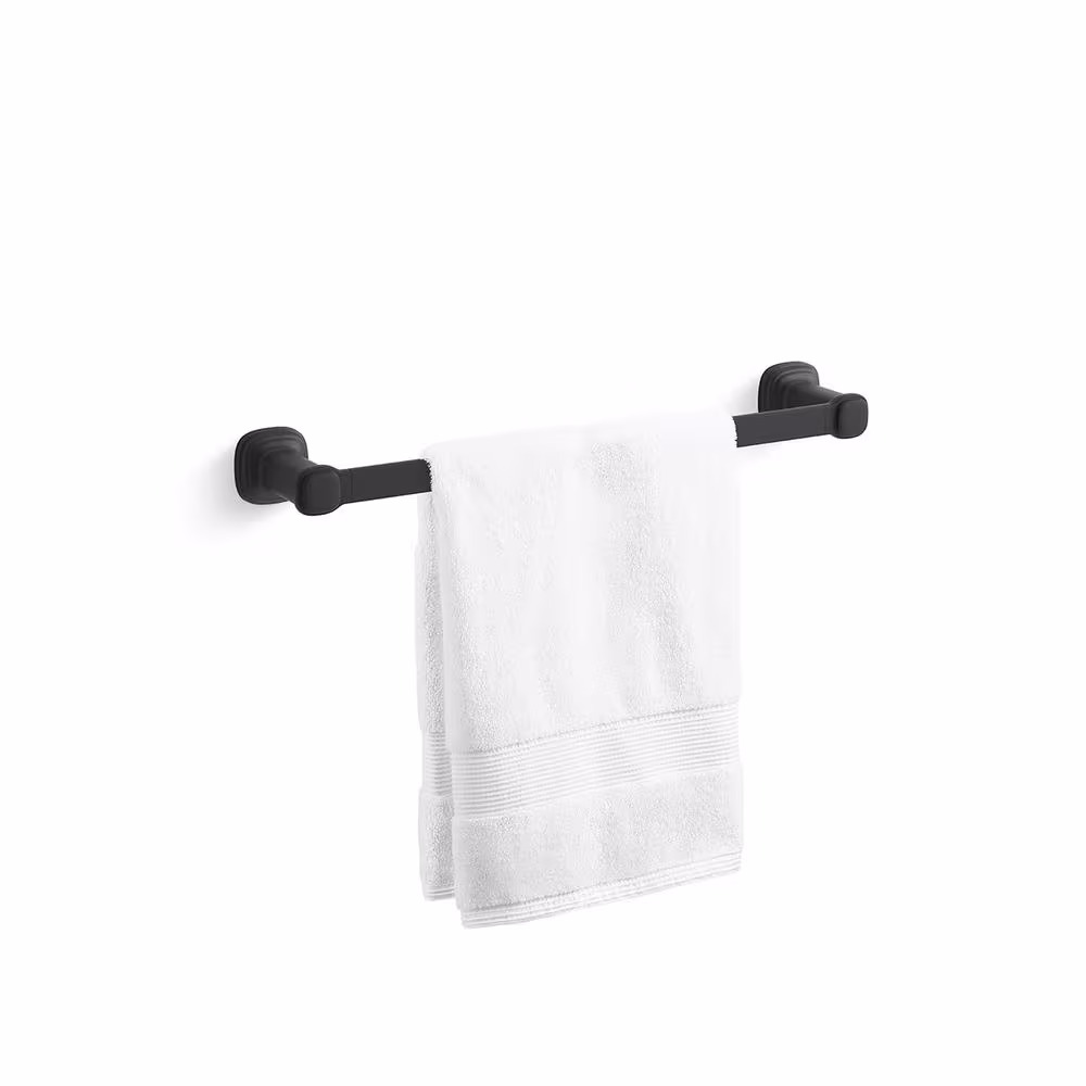 KOHLER Numista 18 in. Towel Bar in Matte Black