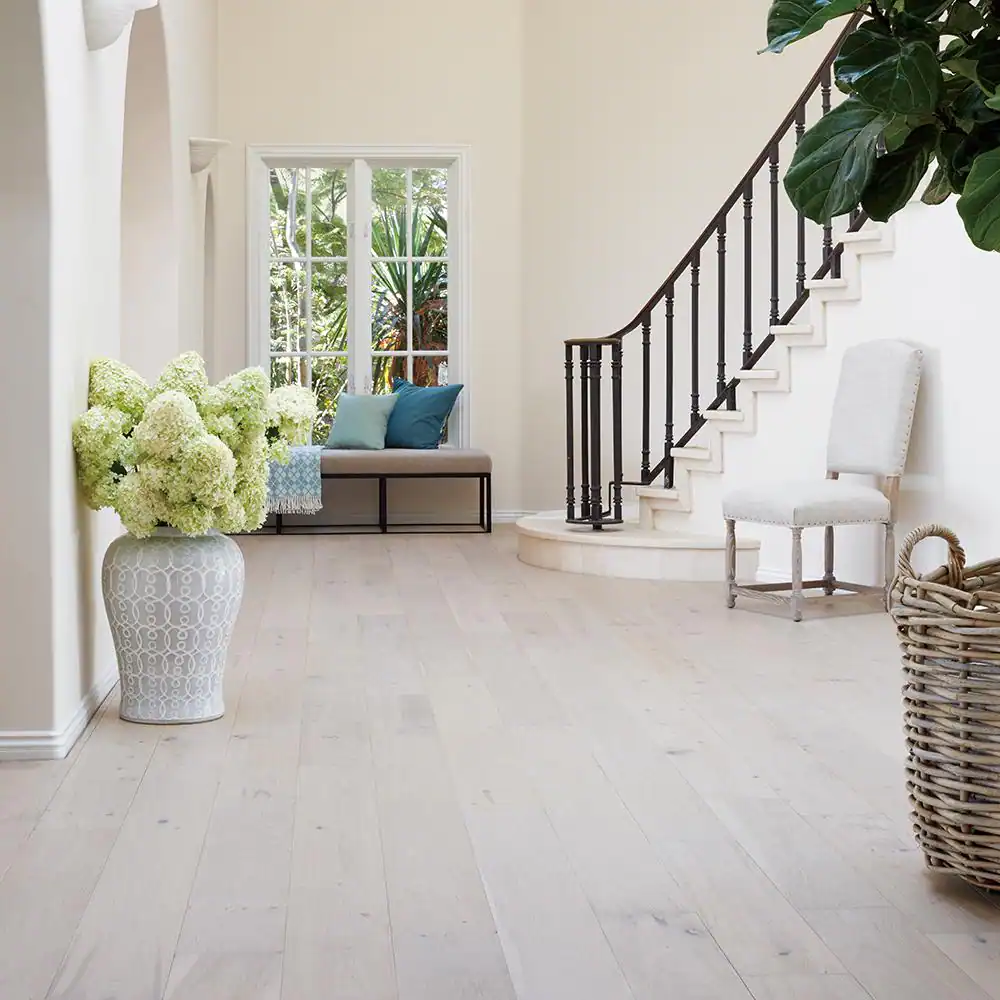 Malibu Wide Plank Rincon French Oak 1/2 in. T x 7.5 in. W Water Resistant Wire Brushed Engineered Hardwood Flooring (1398.6 sqft/pallet)
