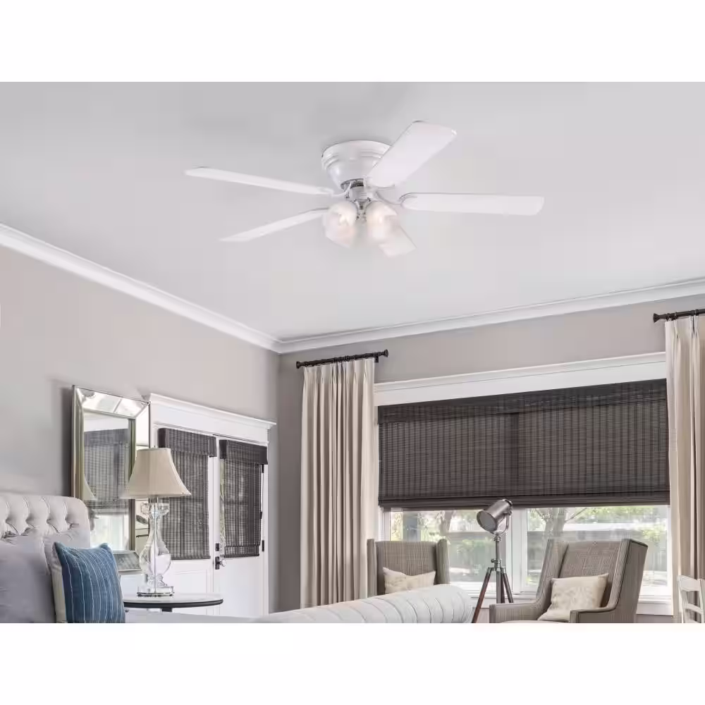 Westinghouse Contempra IV 52 in. LED White Ceiling Fan with Light Kit