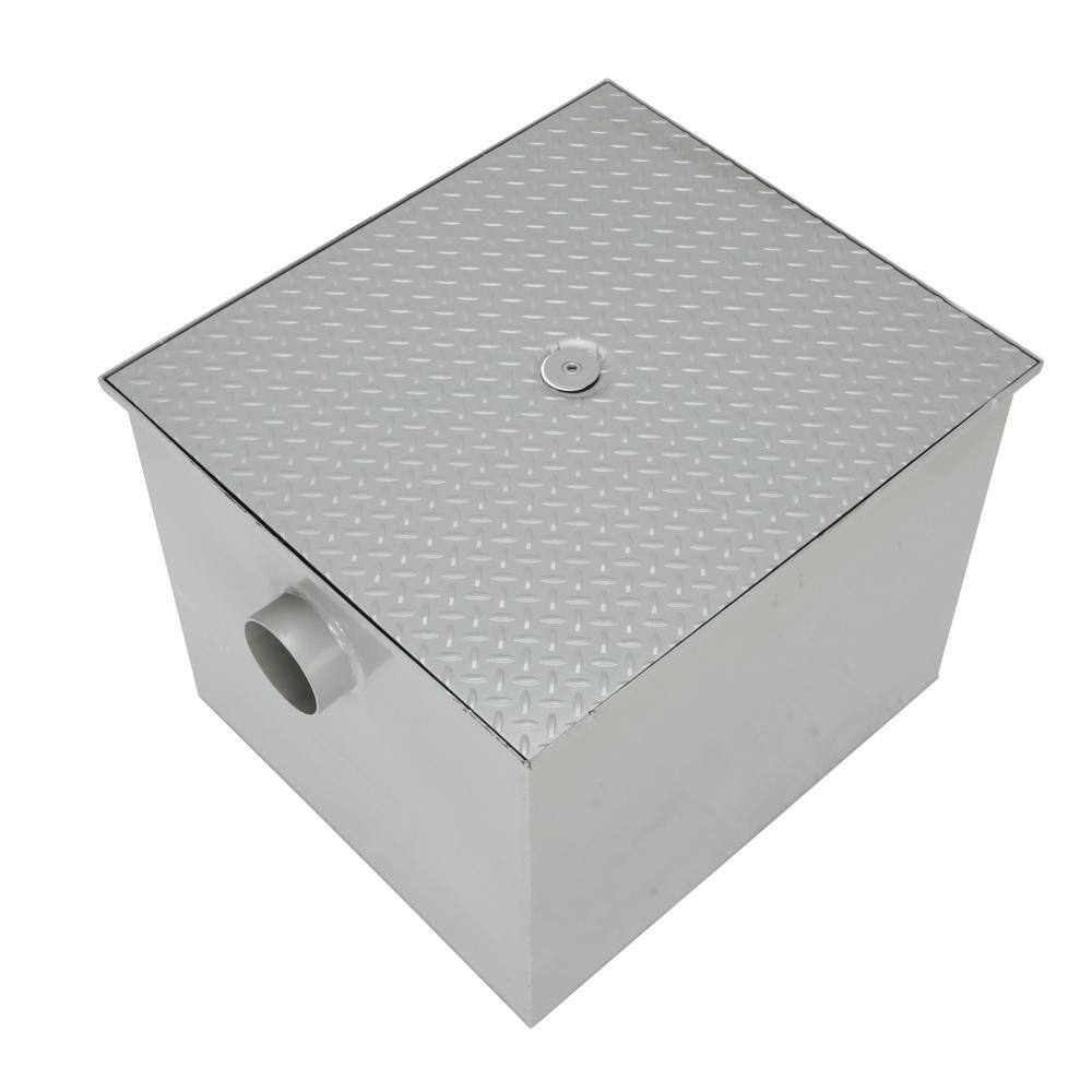 Zurn 16 in. x 24.5 in Grease Trap Interceptor with 4 in. No-Hub inlet