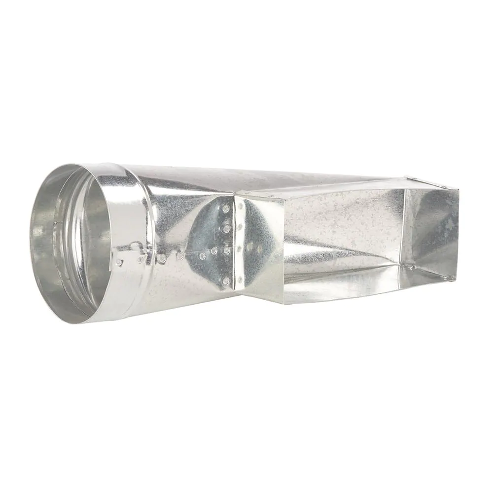Master Flow 12 in. x 4 in. to 6 in. End Register Box