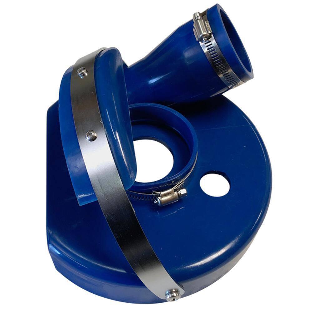 None 7 in. Polyurethane Dust Shroud for Angle Grinders and Grinding Wheels