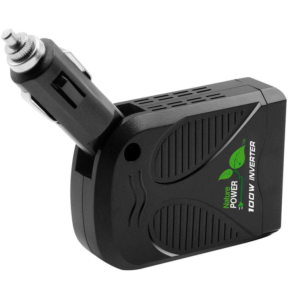 NATURE POWER 100-Watt Portable Battery Powered Inverter
