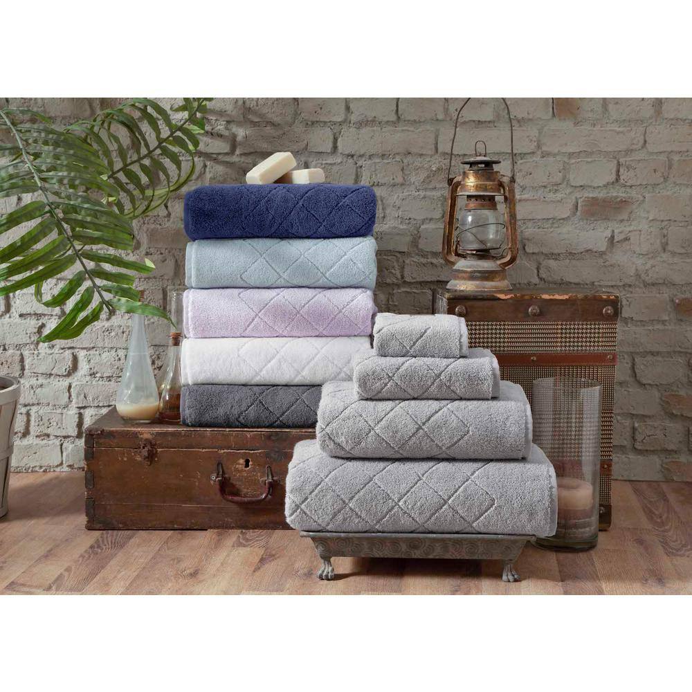 Enchante Home Gracious 2-Pieces White Turkish Cotton Bath Sheets
