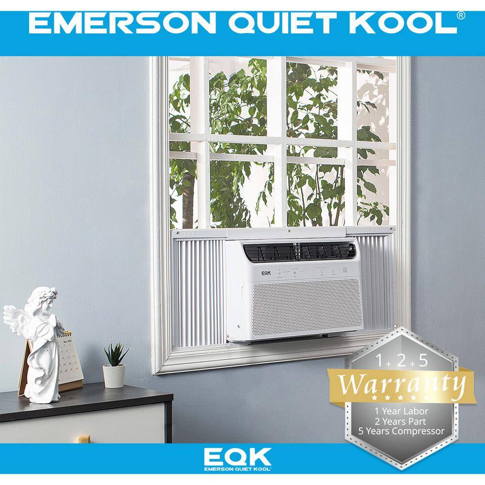 EQK Smart 450 sq. ft. 10000 BTU Energy Star Window Air Conditioner 115-Volt, with Wi-Fi in White