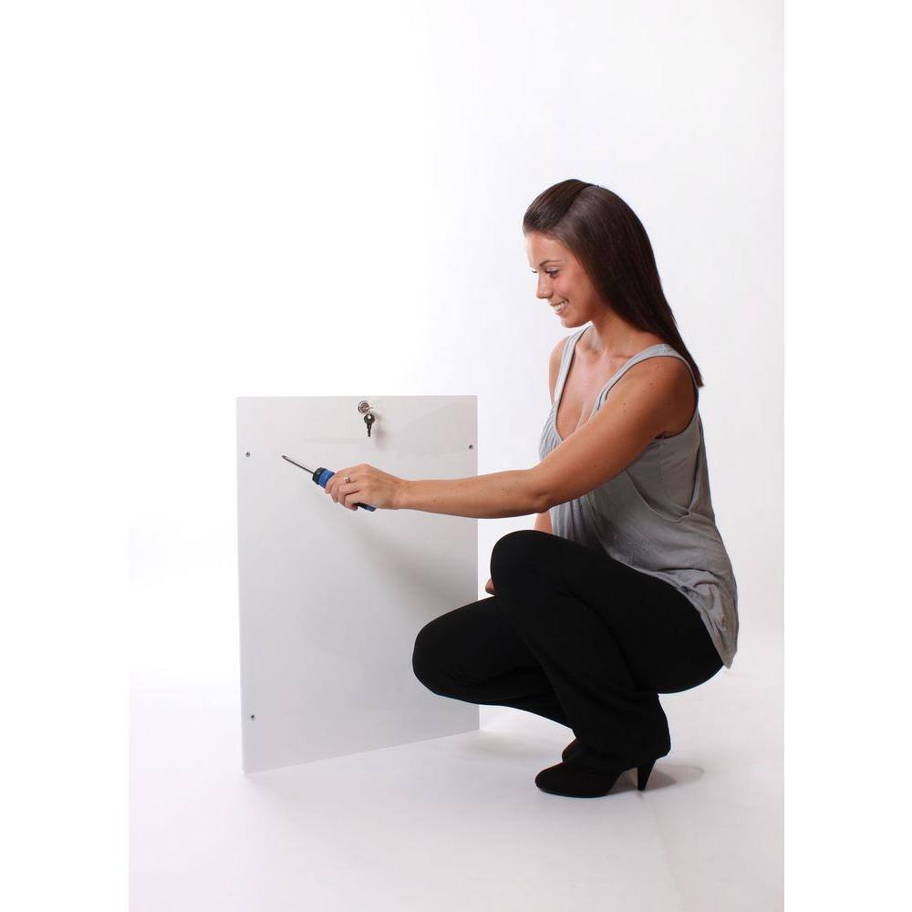 PlexiDor Performance Pet Doors 16 in. x 23.75 in. Chew Proof XLarge Bronze Door Mount Dog Door