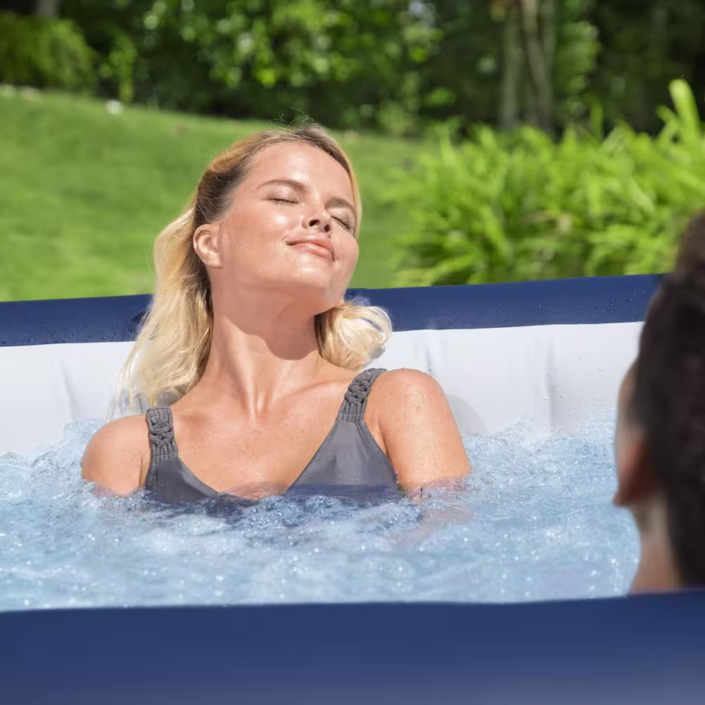 Bestway Hawaii SaluSpa 6-Person Inflatable Hot Tub with 114 AirJets