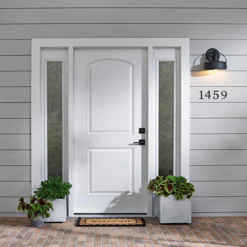 Everbilt 4 in. Aged Bronze Flush Mount House Number 8