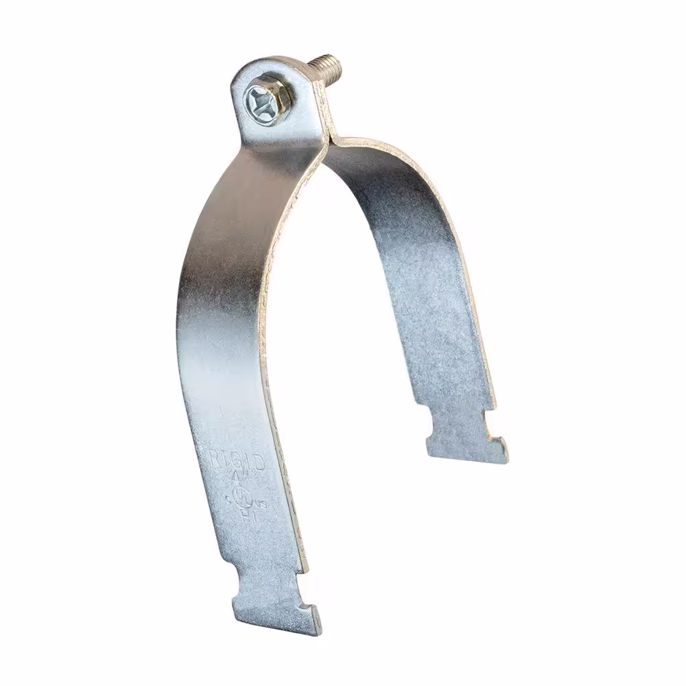 The Plumber's Choice 1-1/2 in. Electro Galvanized Steel Strut Clamp (10-Pack)