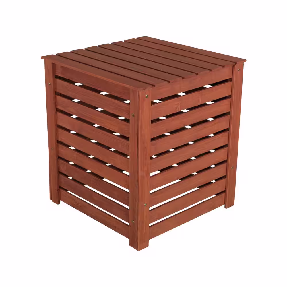 Leisure Season 27 in. x 27 in. x 30 in. 8.5 gal. Cedar Compost Bin