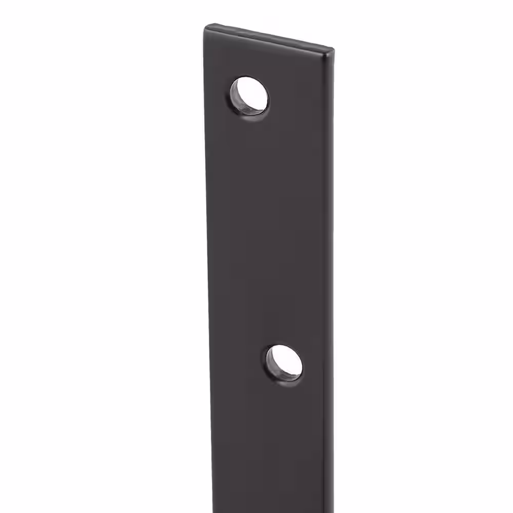Everbilt 6 in. Black Corner Brace