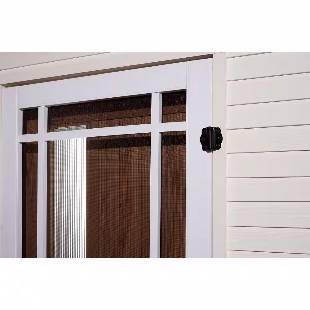 Wright Products 2-3/4 in. Black Adjustable Self-Closing Hinge