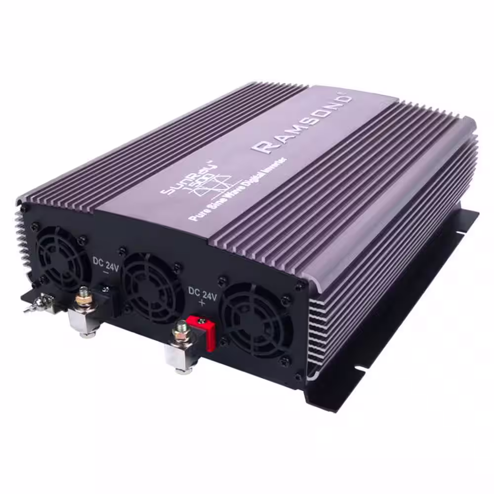 Ramsond Sunray 1500-Watt Pure Sine Wave Intelligent DC to AC Battery and Solar Inverter