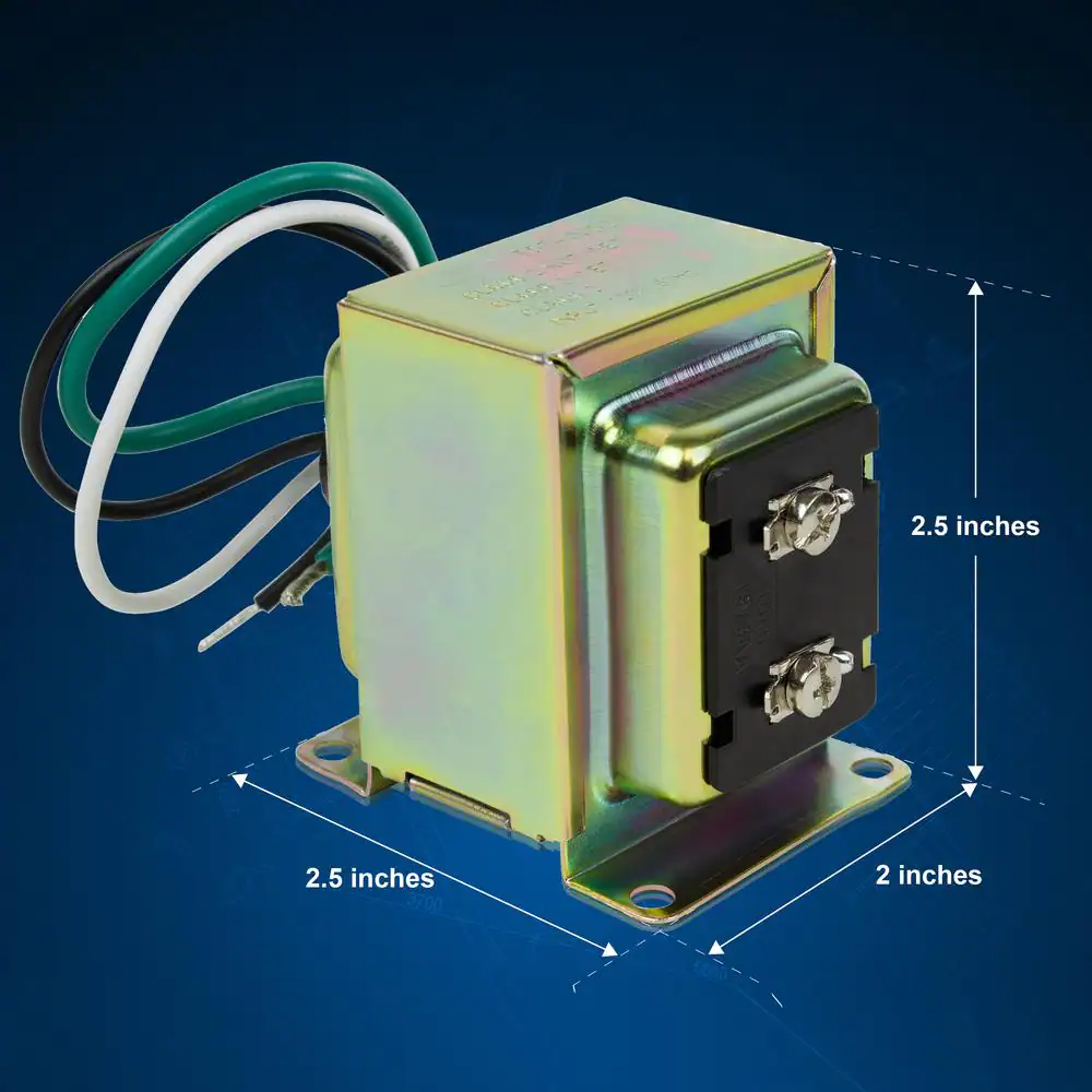 Newhouse Hardware Wired 16V 30vA Doorbell Transformer Compatible with Ring Pro