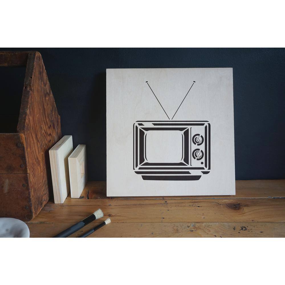 Stencil1 Vintage TV Stencil