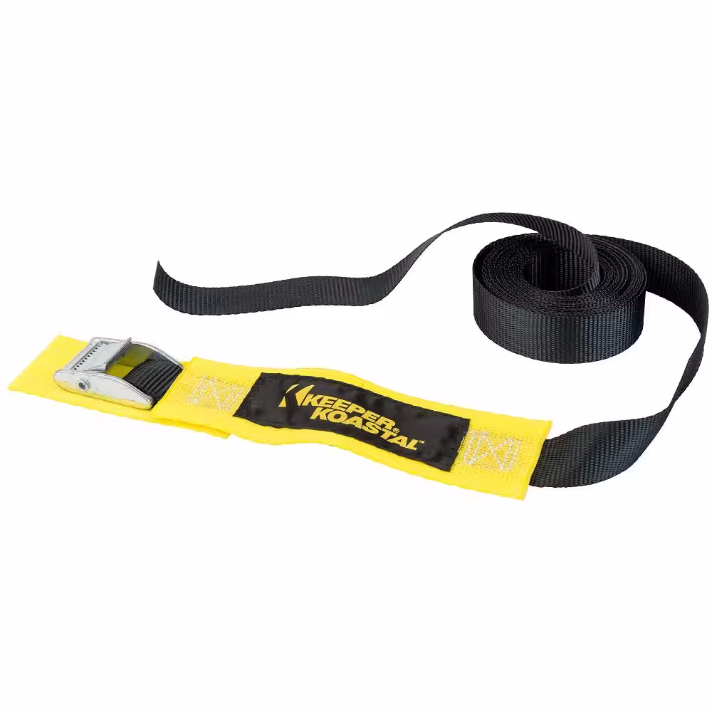 Keeper 15 ft. Lashing Strap with Strap Wrap