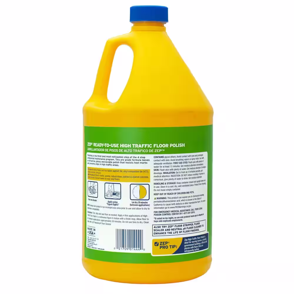 ZEP 128 oz. High-Traffic Floor Polish (2-Pack)