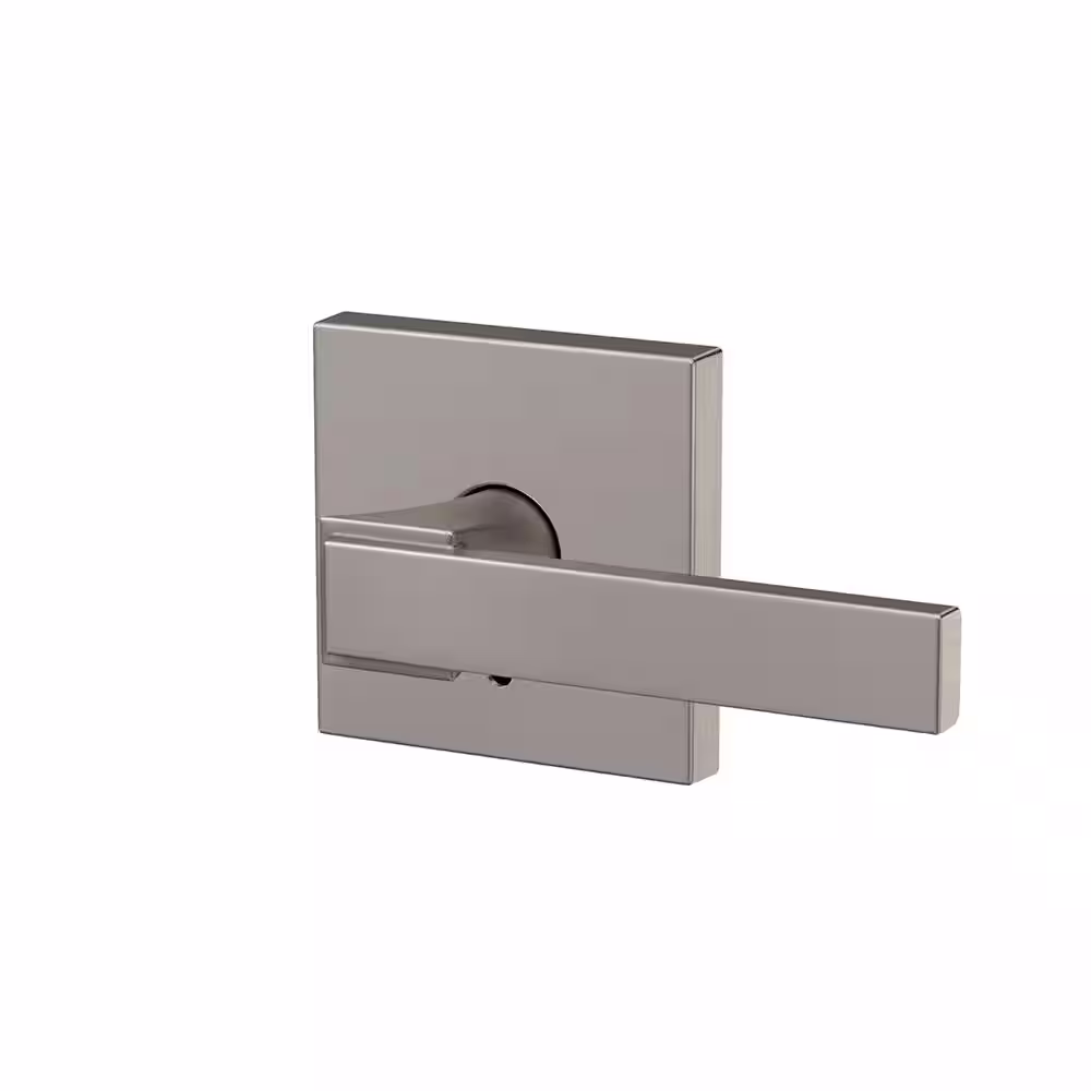 Schlage Custom Northbrook Satin Nickel Combined Interior Door Handle with Collins Trim