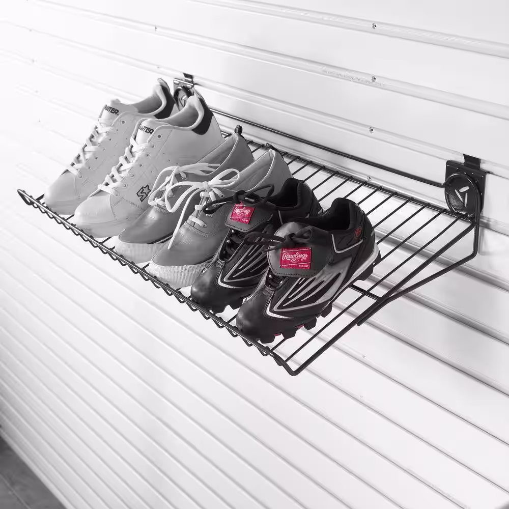 Gladiator 30 in. W x 15 in. D Ventilated Shoe Shelf for GearTrack or GearWall