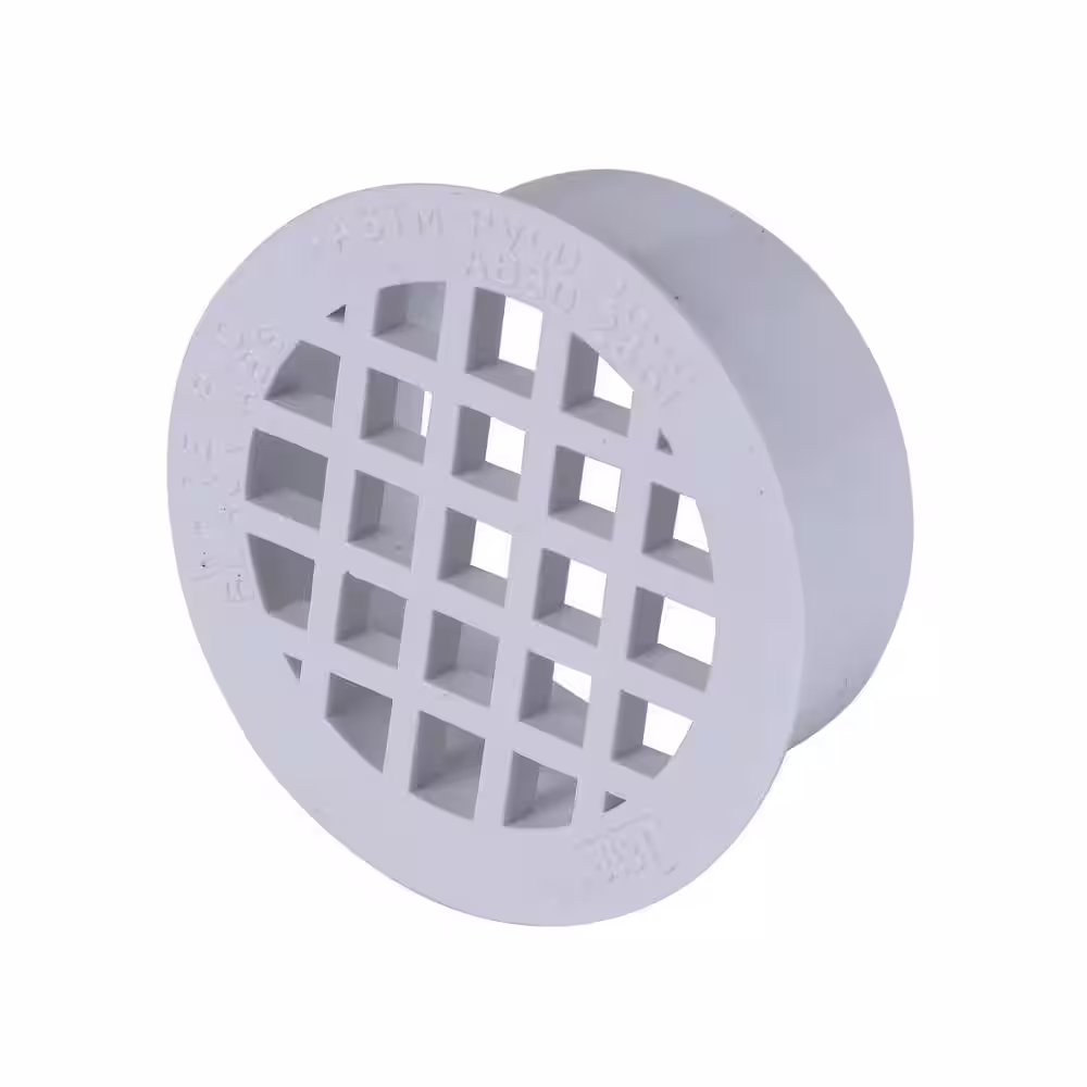 Oatey PVC 2 in. Round Snap-In Floor Drain