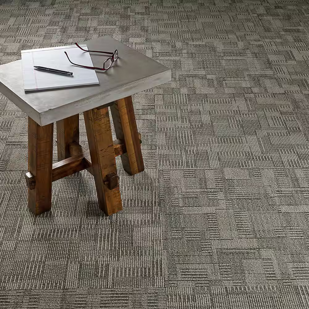 Engineered Floors Royce Gridlock Residential/Commercial 24 in. x 24 Glue-Down Carpet Tile (18 Tiles/Case) 72 sq. ft.