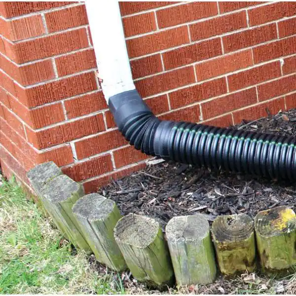 Advanced Drainage Systems 4 in. x 10 ft. Singlewall Solid Drain Pipe