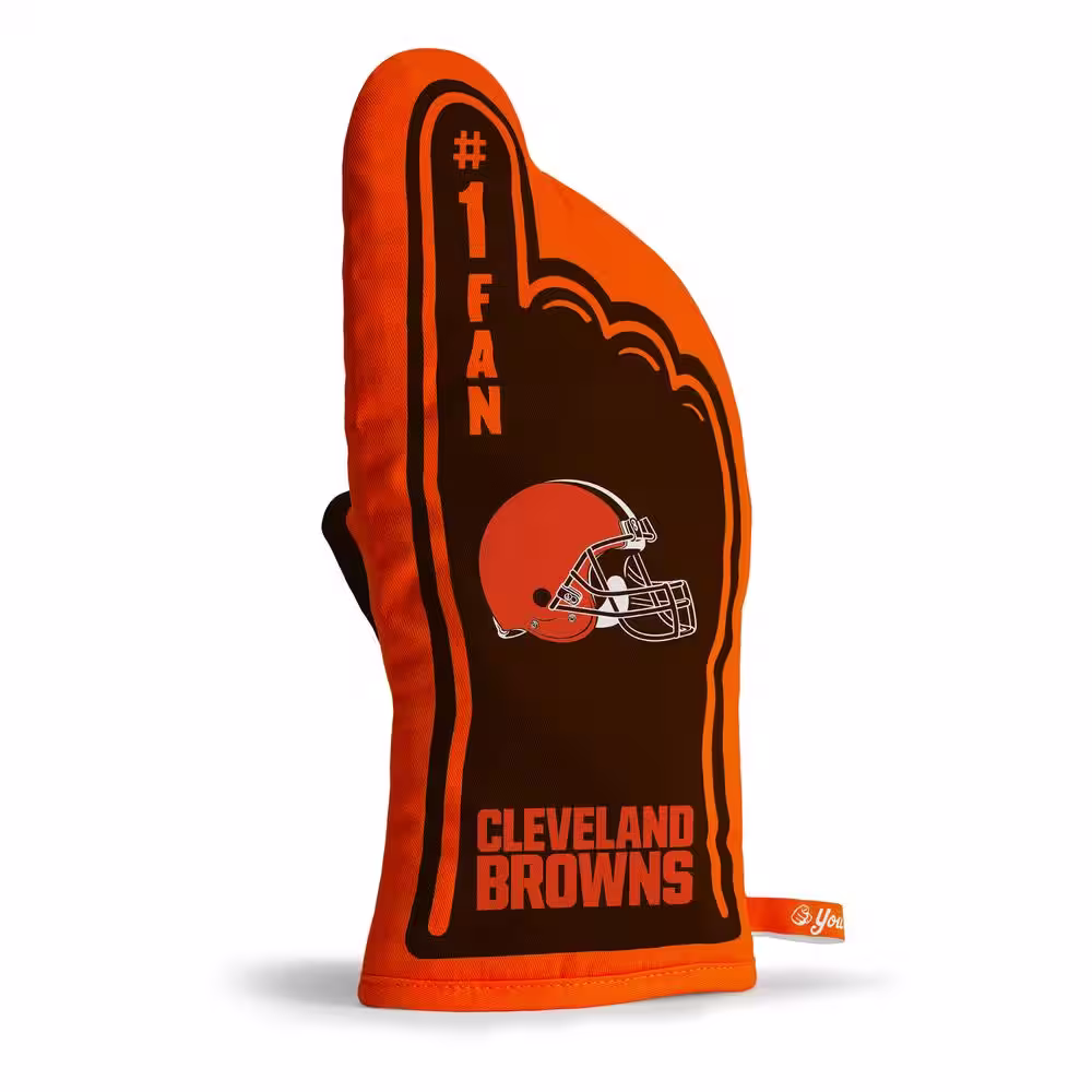 YouTheFan Cleveland Browns #1 Oven Mitt