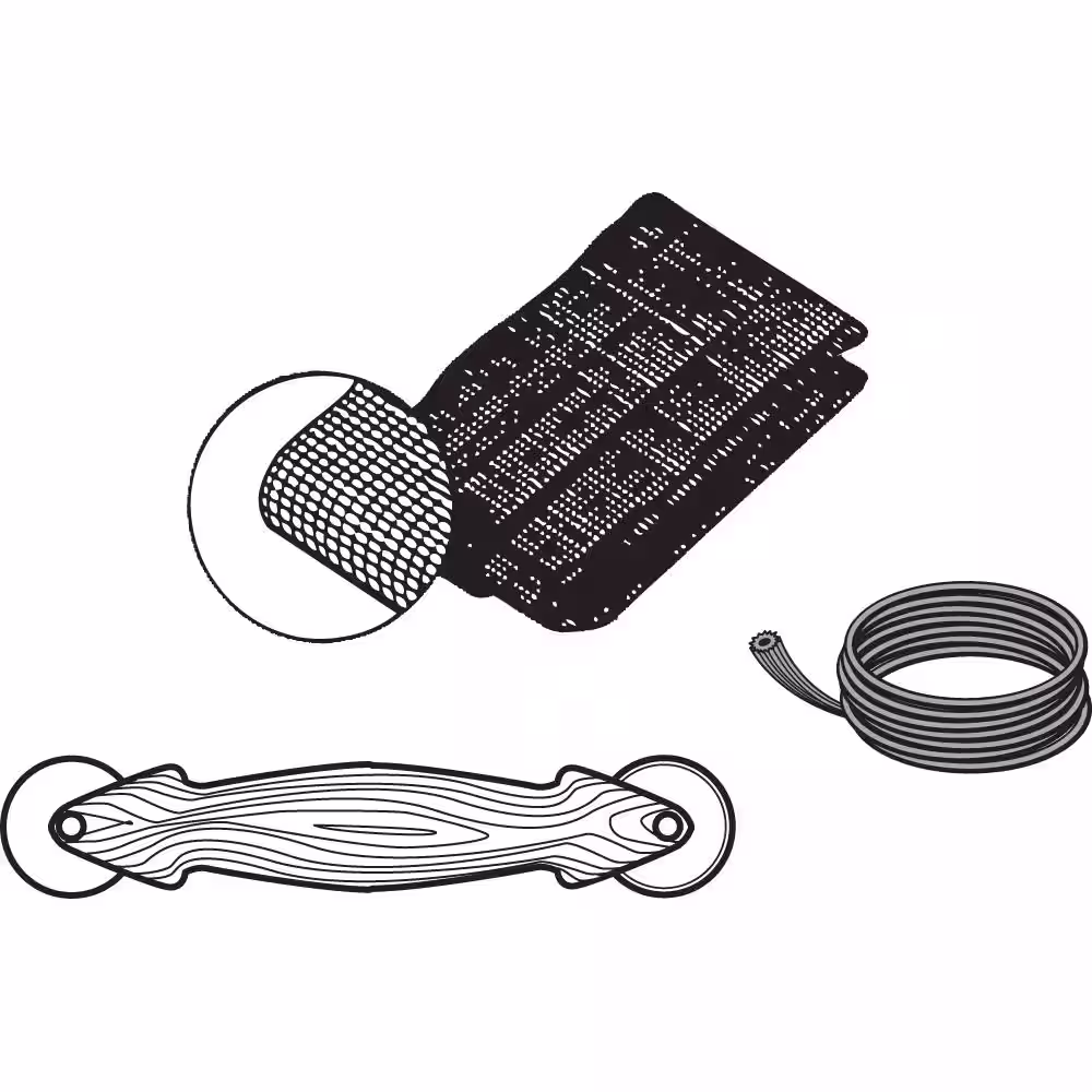 Prime-Line 36 in. x 84 in, Charcoal, Fiberglass Screening Kit with Rolling Tool