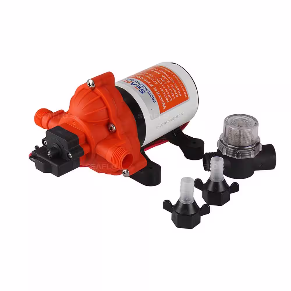 SEAFLO 12-Volt 3.0 GPM 0.064 HP Water Pressure Pump