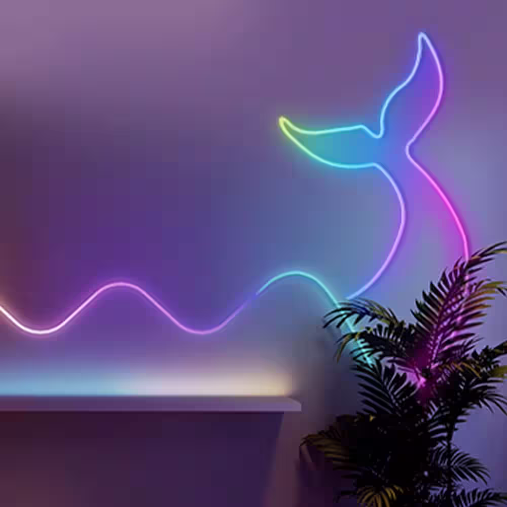 Govee RGBIC Smart 9.8 ft. Strip Light and 6.5 ft. Neon Rope Light Kit