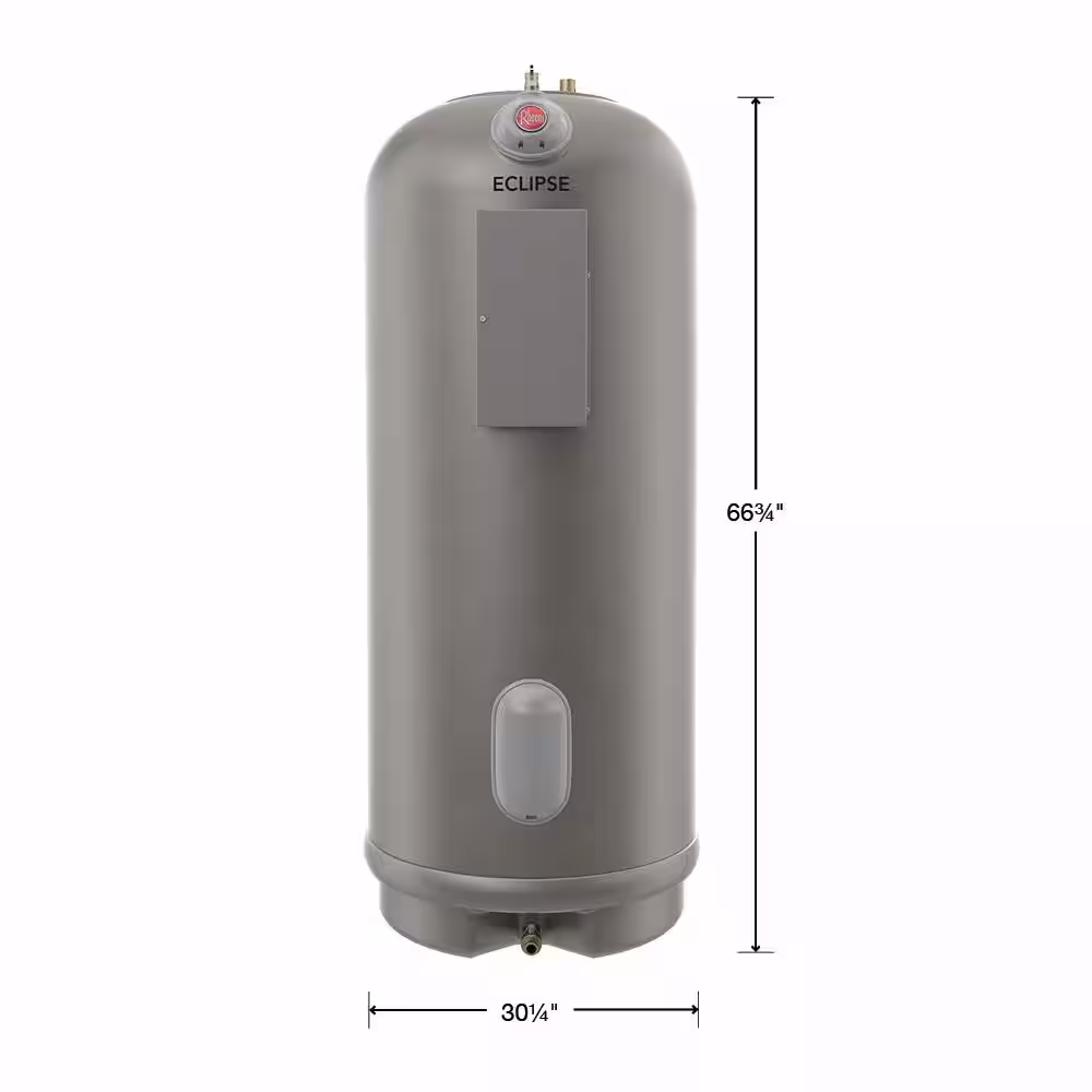 Rheem Commercial Marathon Eclipse Light-Duty 105 Gal. 208-Volt 12 kW Field Convertible Non Metallic Electric Water Heater