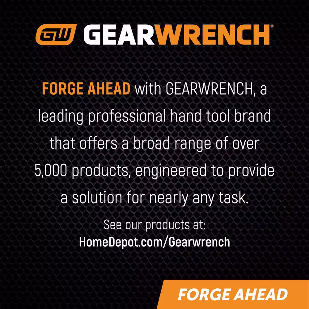 GEARWRENCH 3-3/4 in. x 4-1/2 in. Heavy Duty Oil Filter Wrench