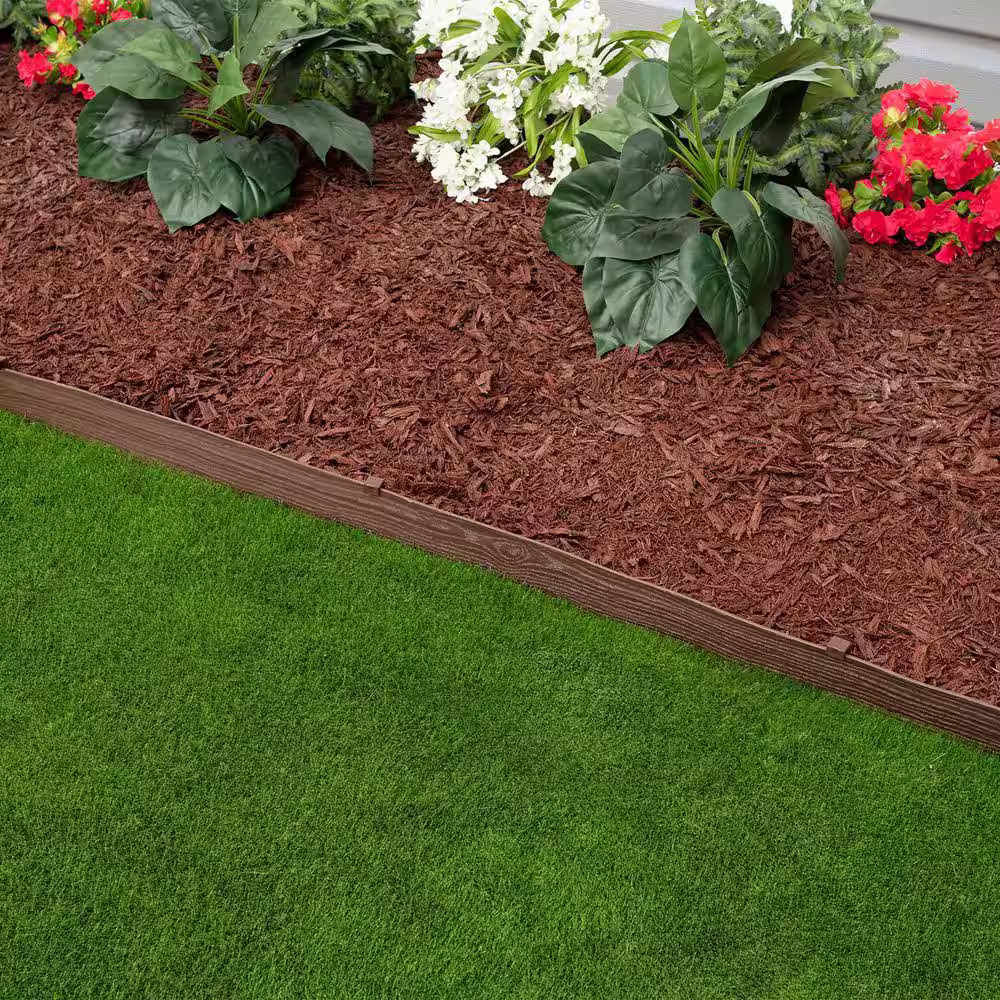 ProFlex 20 ft. Brown Composite Dig-In Landscape Edging Kit