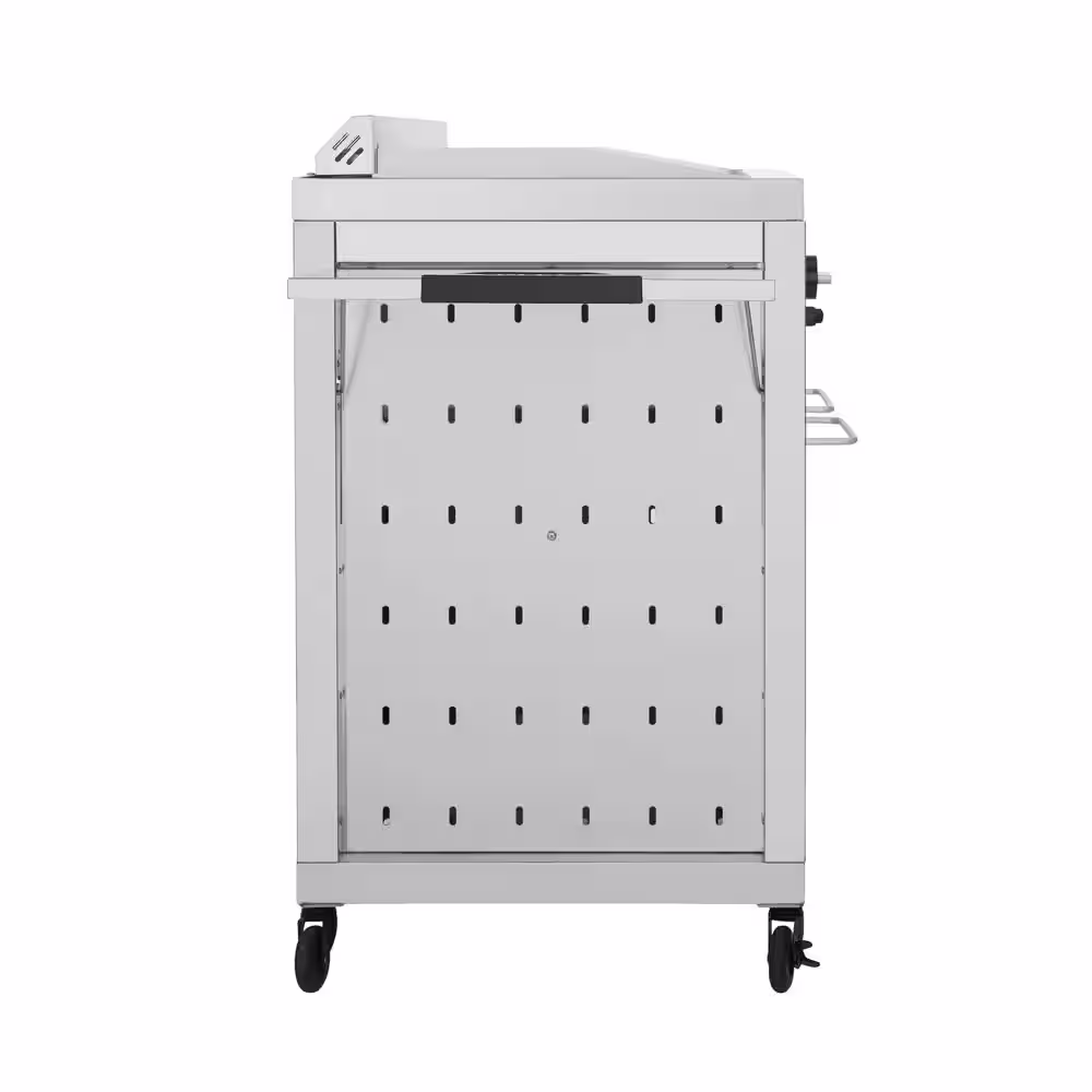 Fuego Premium 2-Burner Propane Gas Griddle in 304 Stainless Steel