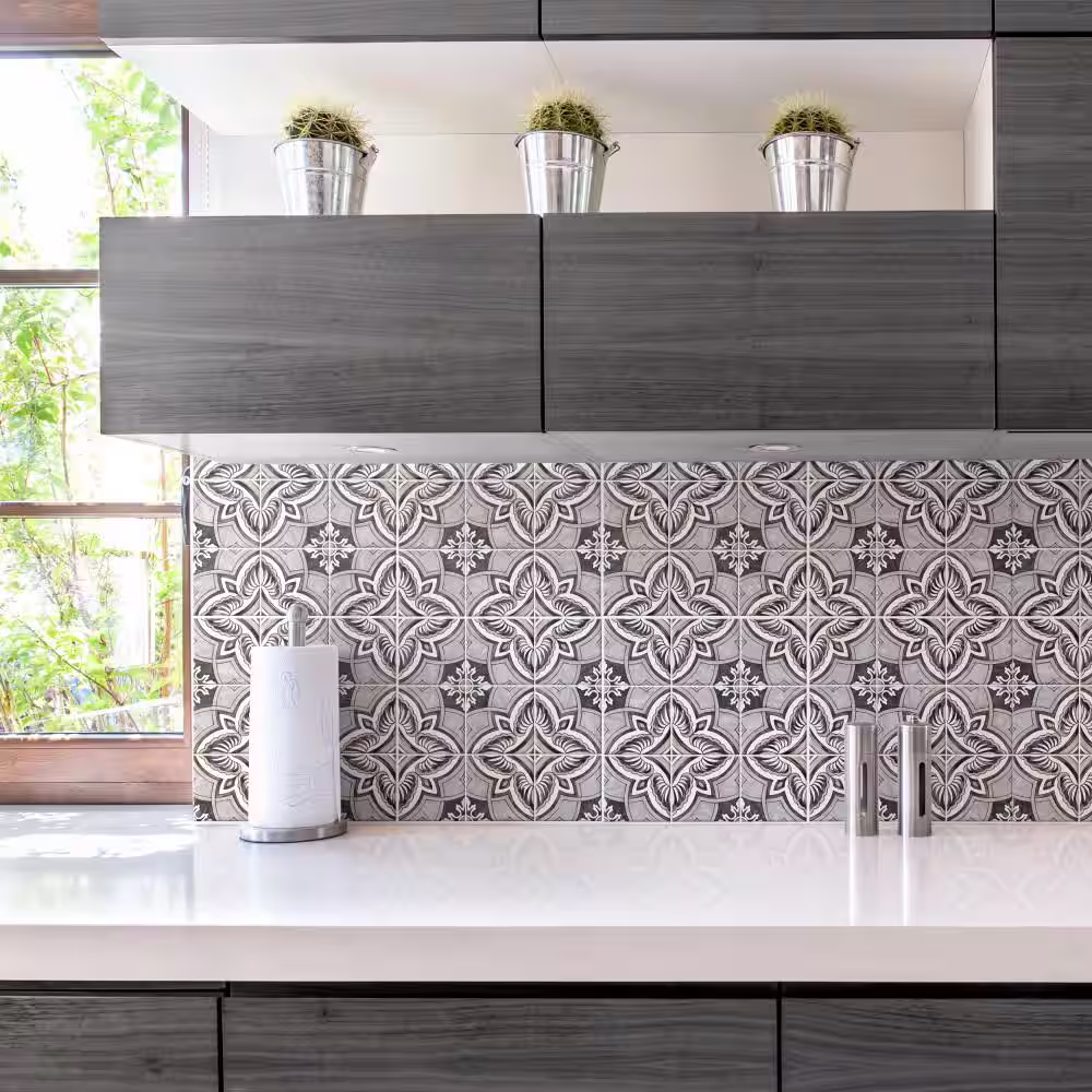 Merola Tile Harmonia Grove Grey 13 in. x 13 in. Ceramic Floor and Wall Tile (12.0 sq. ft./Case)
