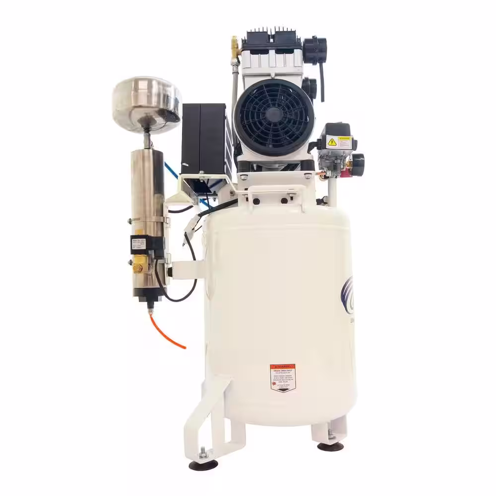 California Air Tools 10 Gal. 2 HP Ultra Quiet and Oil-Free Stationary Electric Air Compressor with Air Dryer and Auto Drain Valve