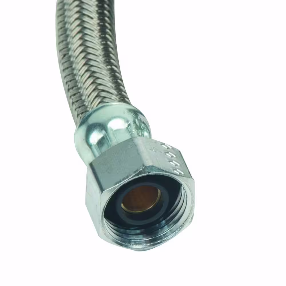 BrassCraft 3/8 in. Compression x 1/2 in. FIP x 36 in. Braided Polymer Faucet Supply Line