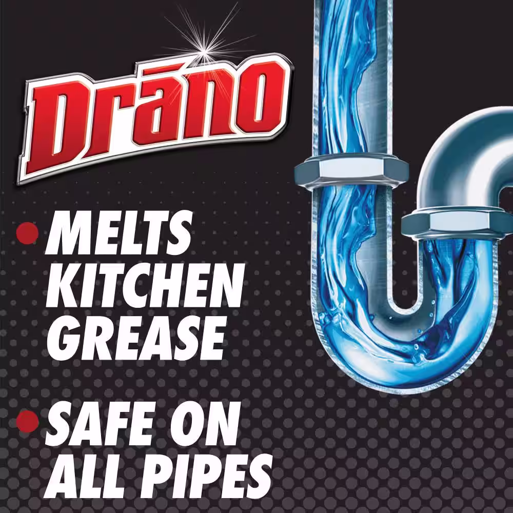 Drano Commercial Line 17.6 oz. Kitchen Granules Clog Remover