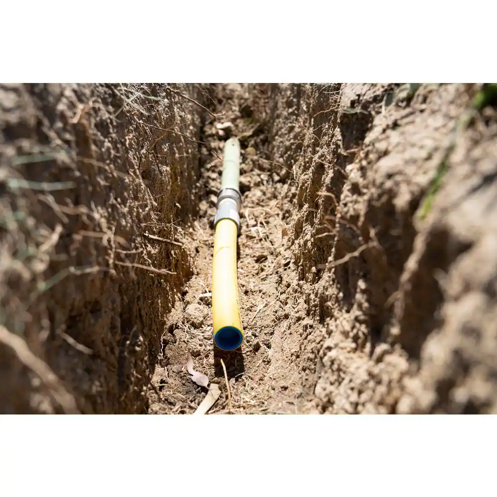HOME-FLEX 3/4 in. IPS Poly DR 11 to 3/4 in. MIP Underground Yellow Poly Gas Transition