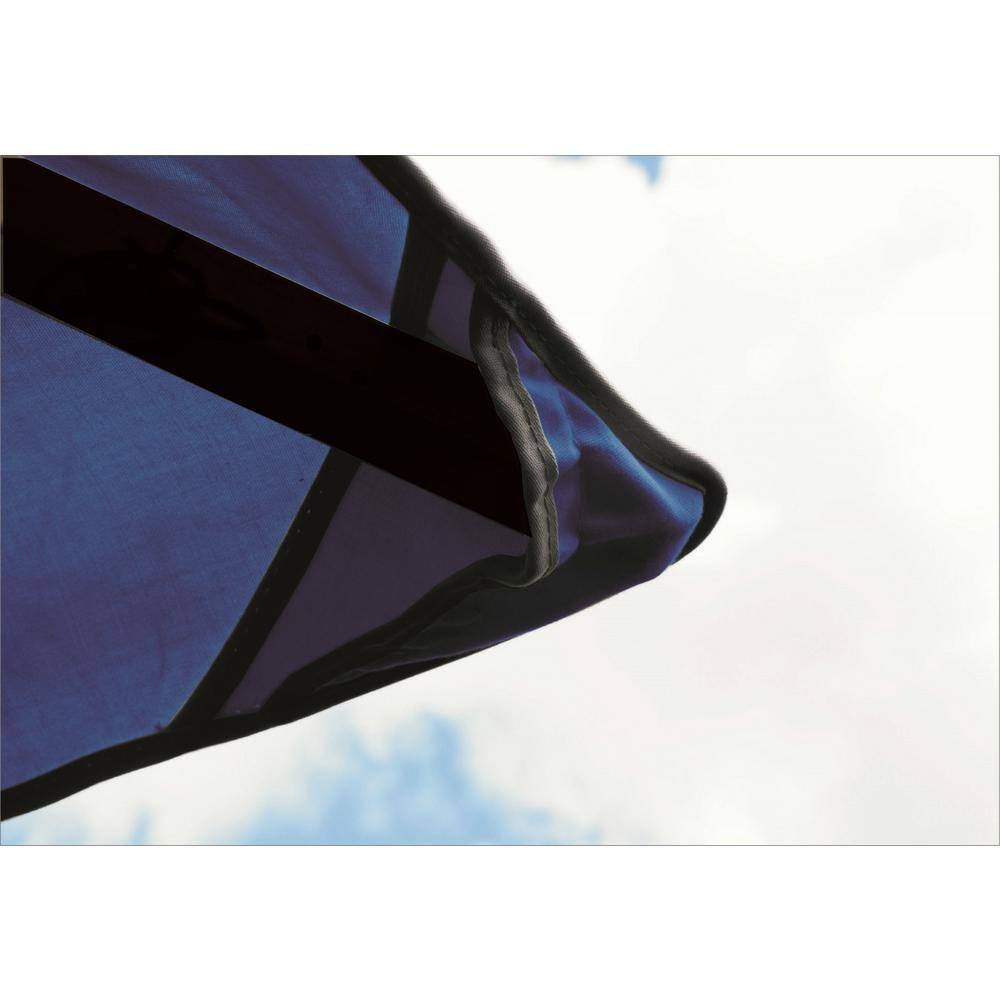 None 12 ft. sq. Admiral Navy Sun-DURA Replacement Canopy for Gazebo