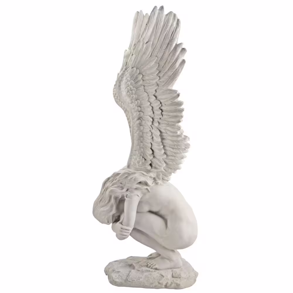 Design Toscano 30.5 in. H Remembrance and Redemption Angel Large Sculpture