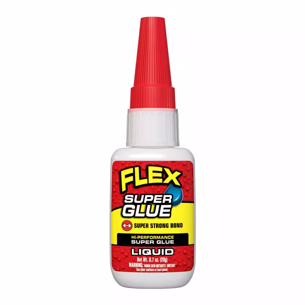 FLEX SEAL FAMILY OF PRODUCTS Flex Super Glue Liquid Bottle 20g (8-pack)