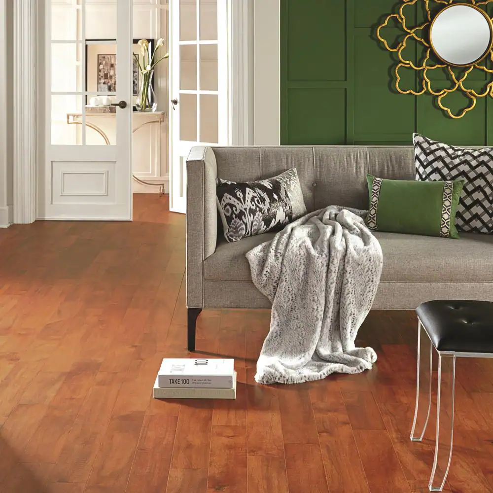 HOMELEGEND Bronze Distressed Exotic Acacia 3/8 in. T x 5 in. W Engineered Hardwood Flooring (26.3 sqft/case)