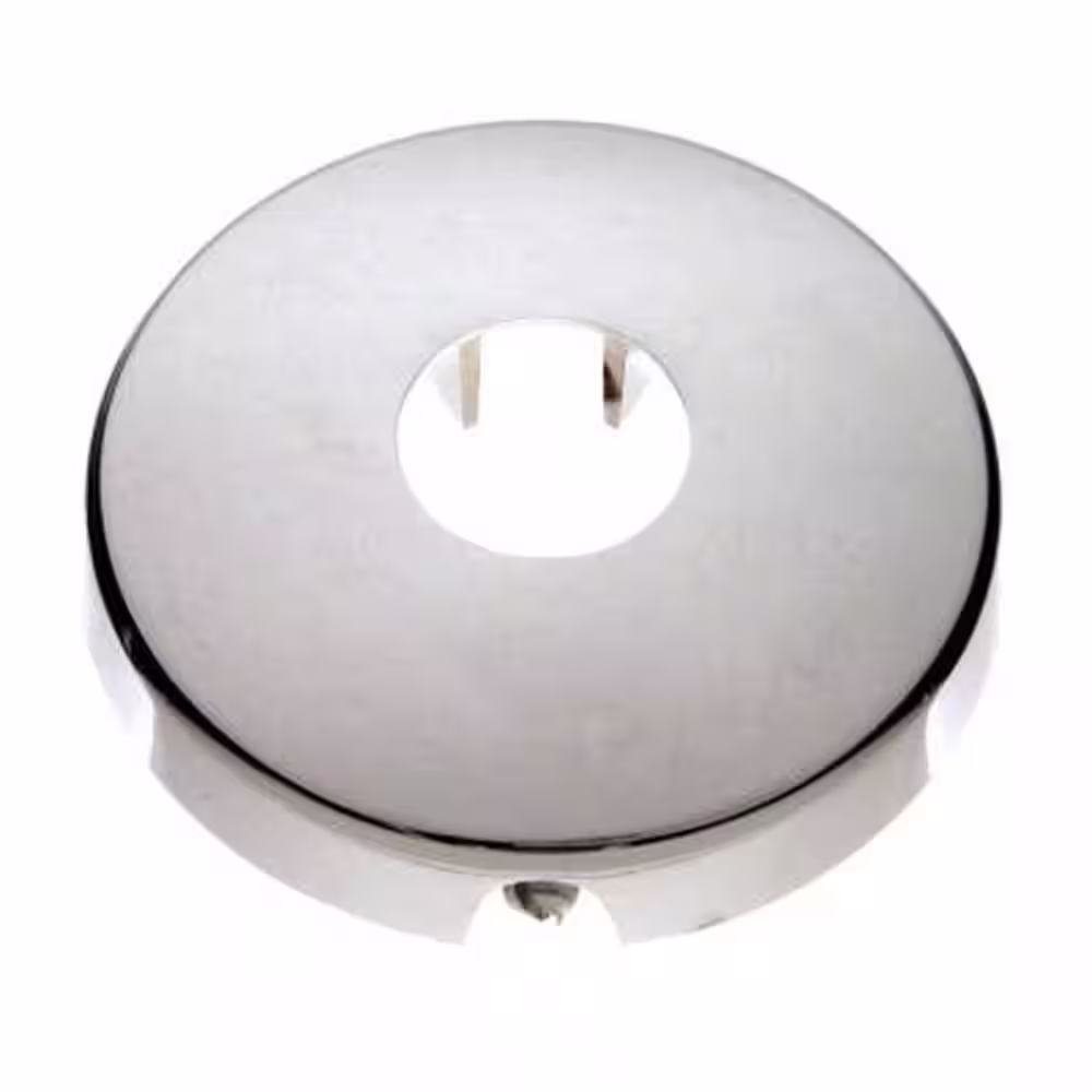 Oatey 3/8 in. x 2-1/2 in. Iron Pipe Size Flange Escutcheon Plate in Chrome-Plated Steel