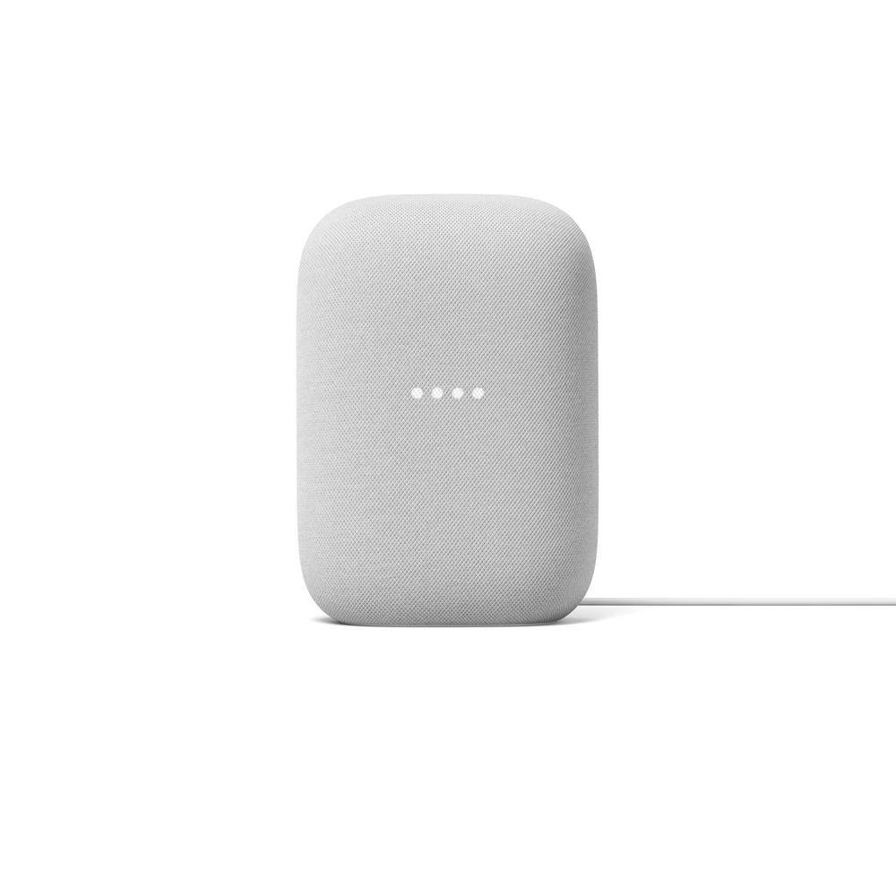 Google Nest Audio - Smart Home Speaker with Google Assistant - Chalk