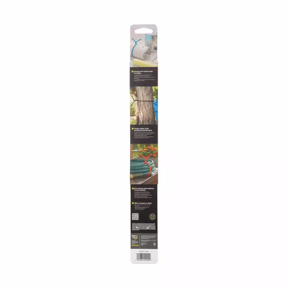 Nite Ize 32 in. Gear Tie in Black (2-Pack)