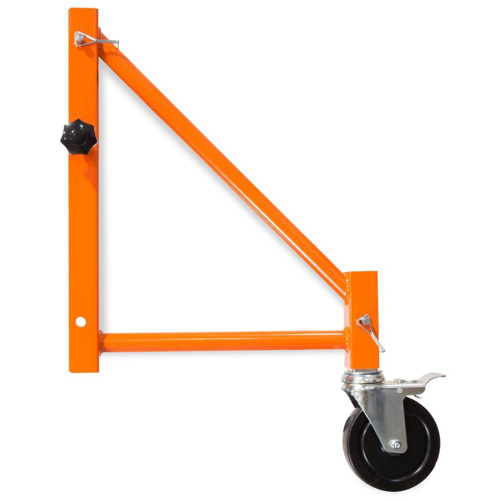 WEN Baker Scaffold Outriggers with 5 in. Locking Casters (4-Pack)